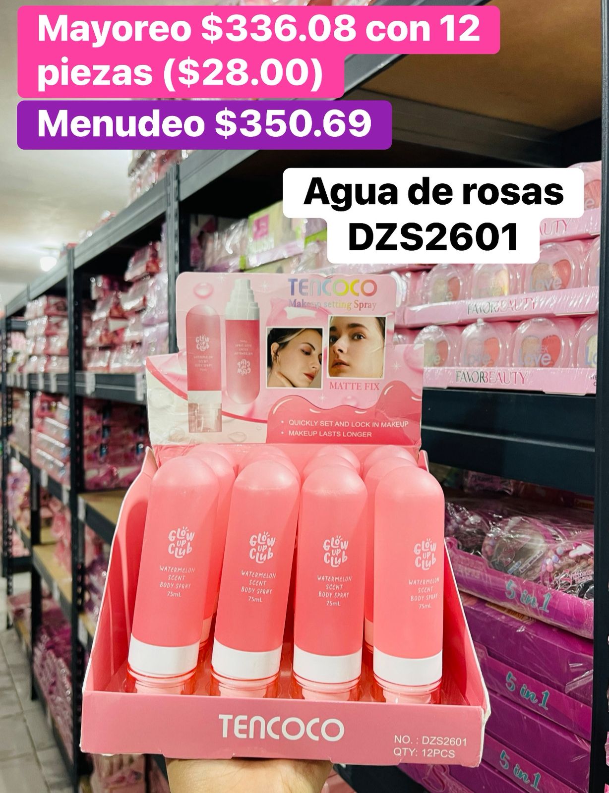 AGUA DE ROSAS DZS2601 B/12