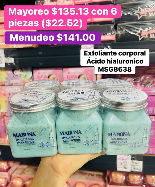 EXFOLIANTE CORPORAL AH B/6