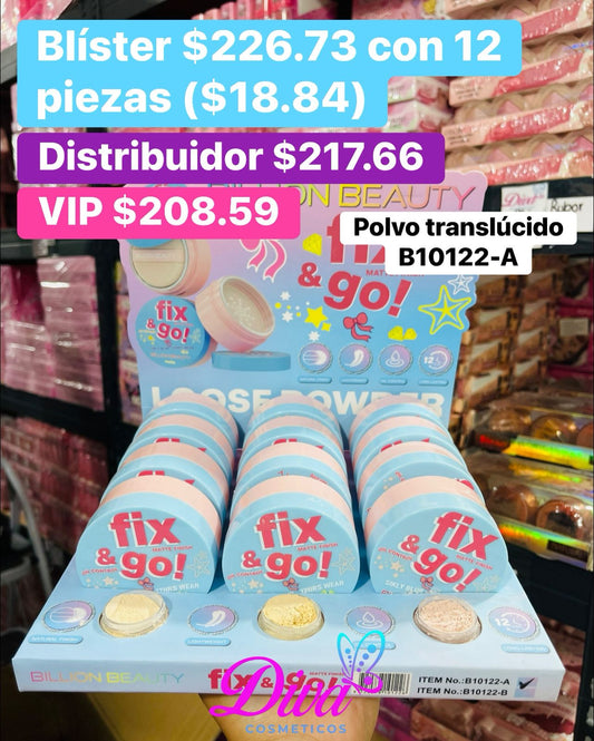 POLVO TRASLUCIDO B10122-A B/12
