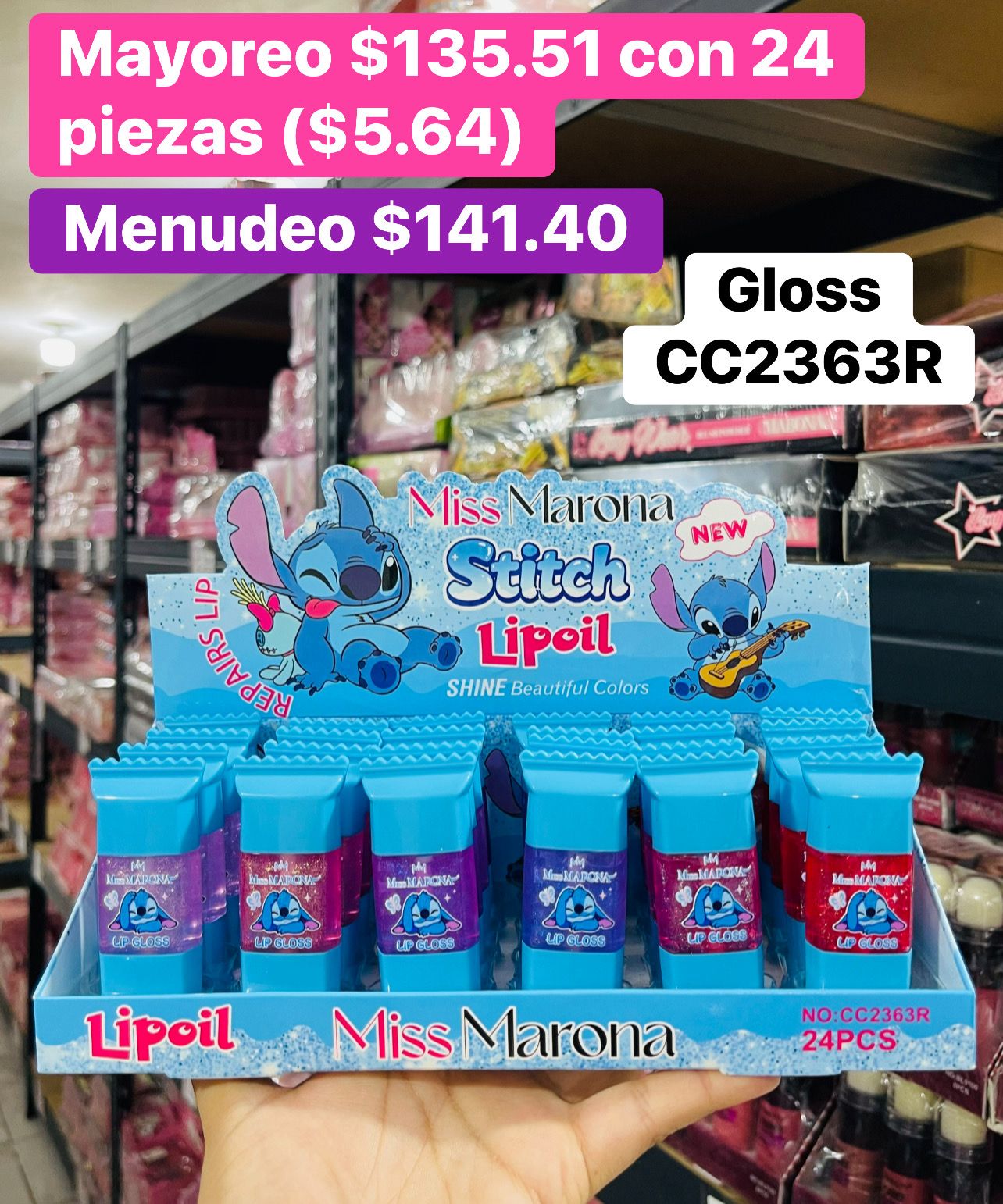 GLOSS CC2363R B/24