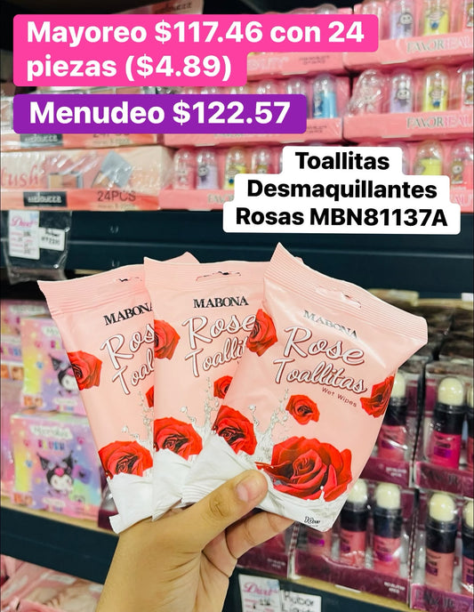TOALLITAS DESMAQUILLANTES MBN81137A B/24