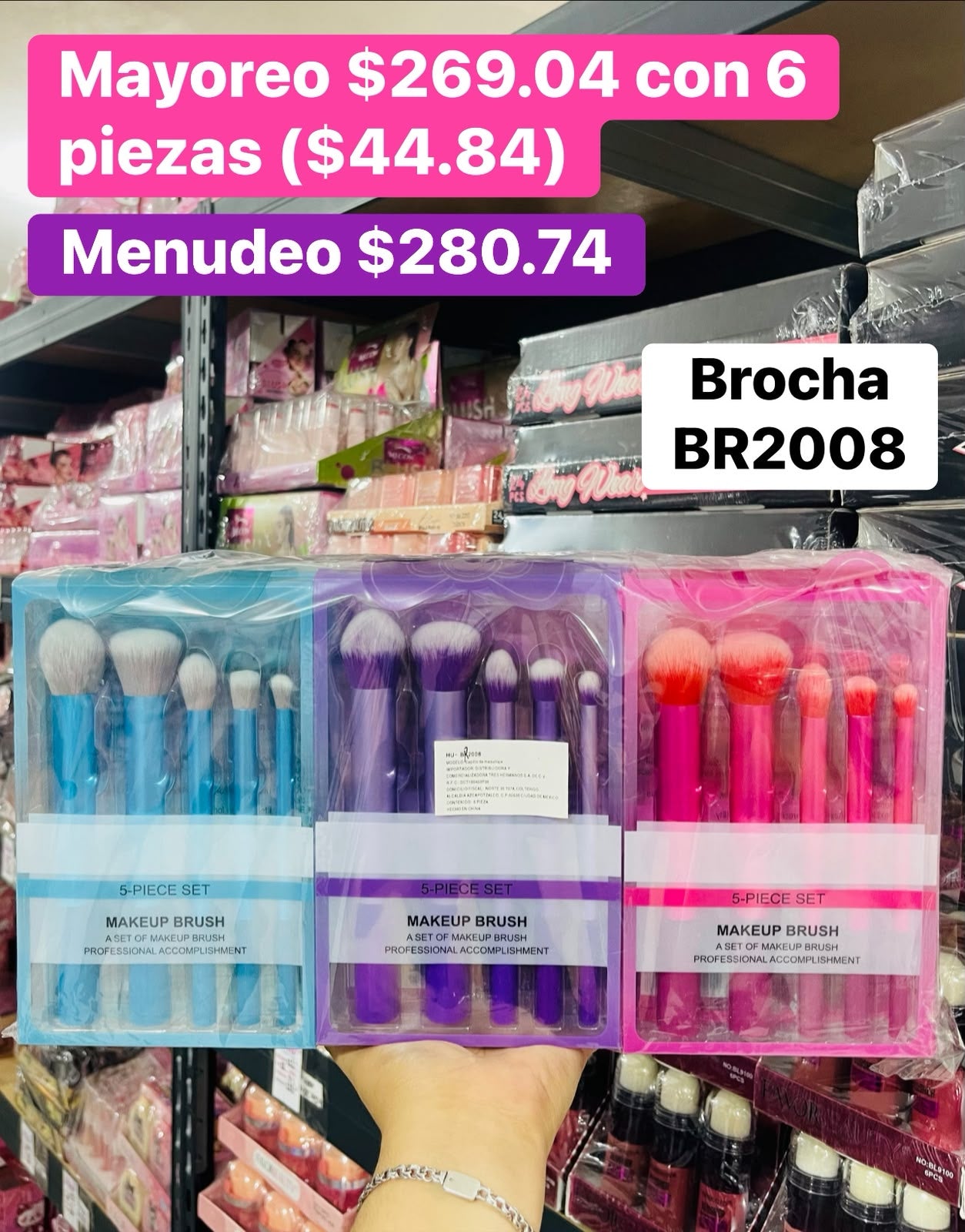 BROCHA BR2008 B/6