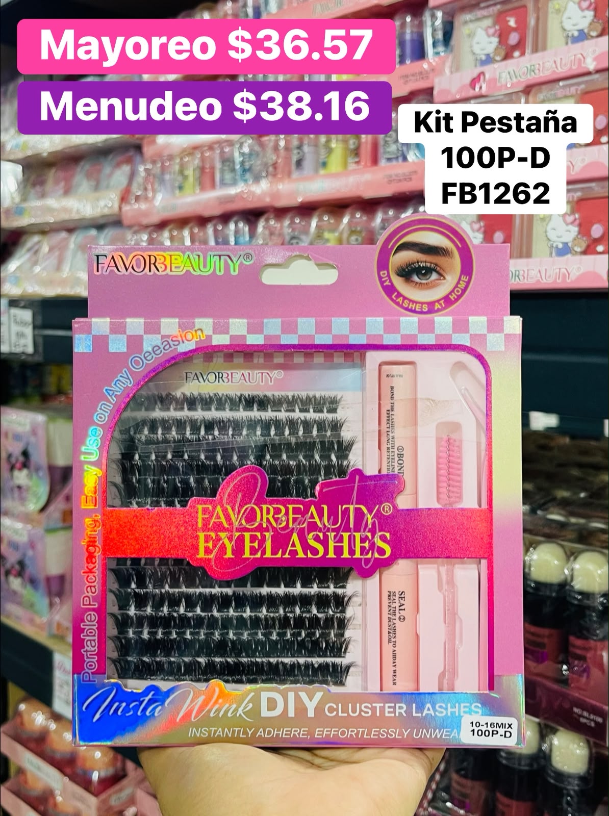 KIT PESTAÑA FB1262