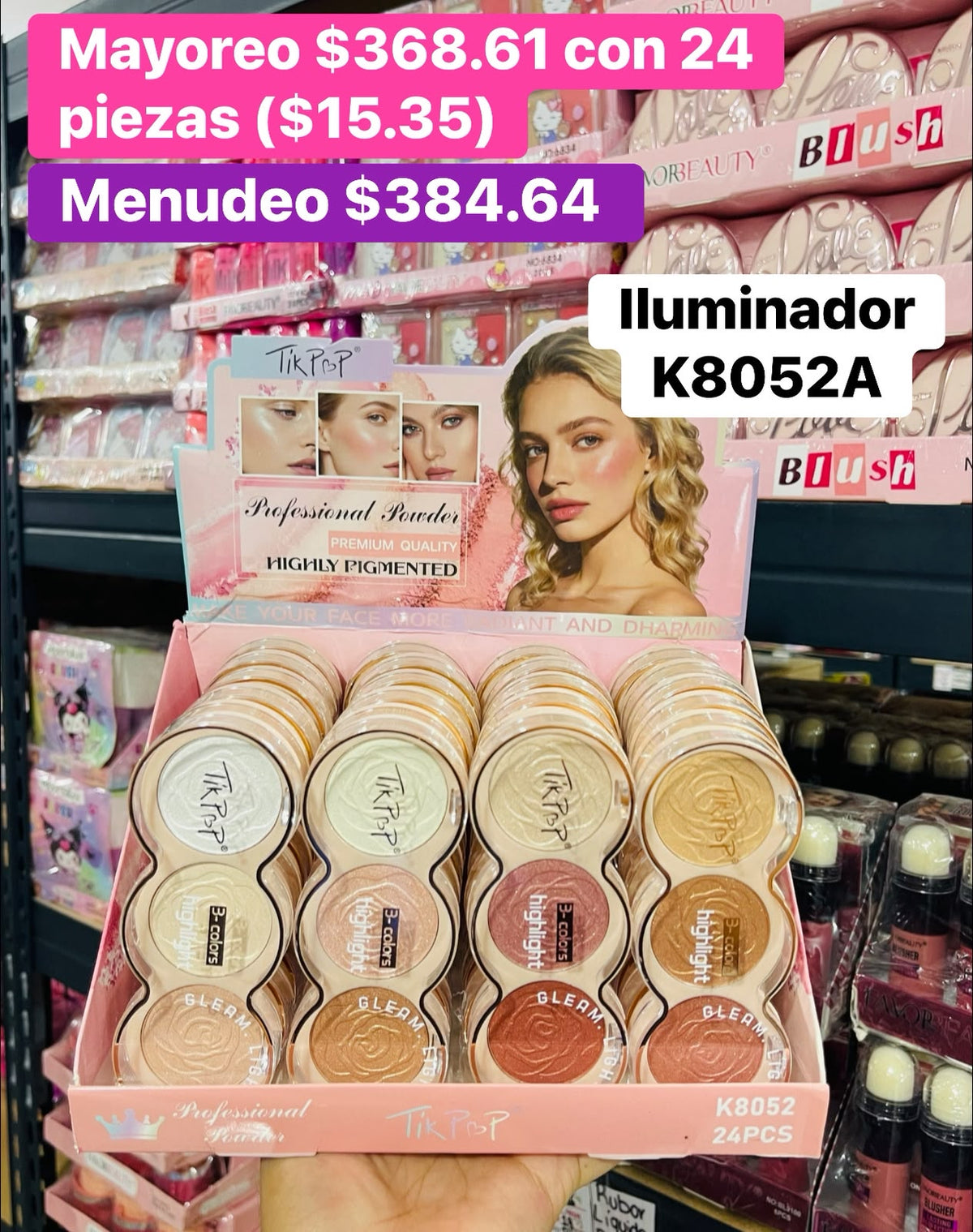 ILUMINADOR K8052A B/24