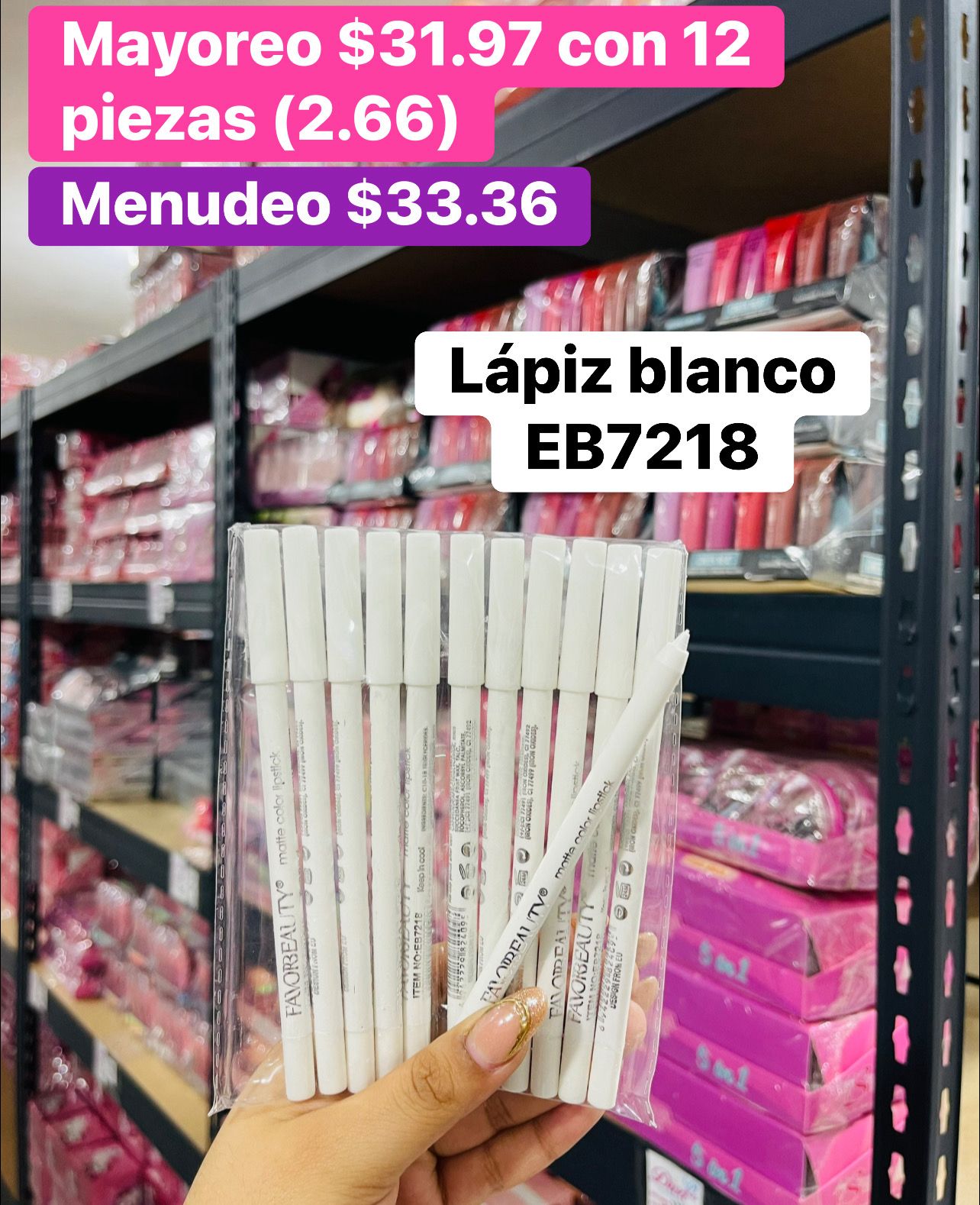 LAPIZ EB7218 B/12