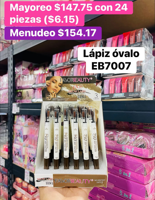 LAPIZ OVALO EB7007 B/24