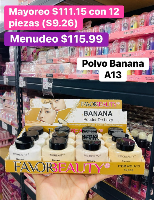 POLVO BANANA A13 B/12
