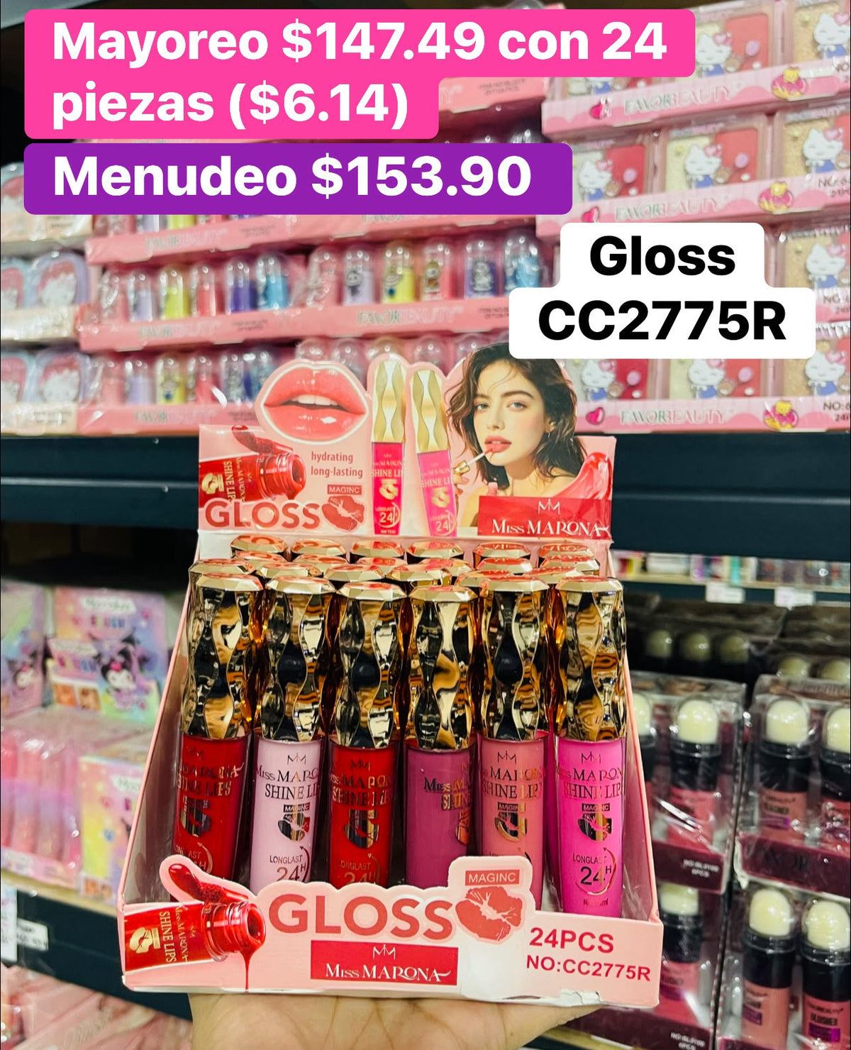GLOSS CC2775R B/24