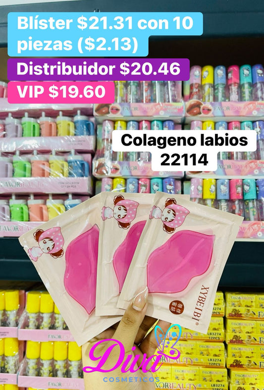 COLAGENO PARA LABIOS B/10