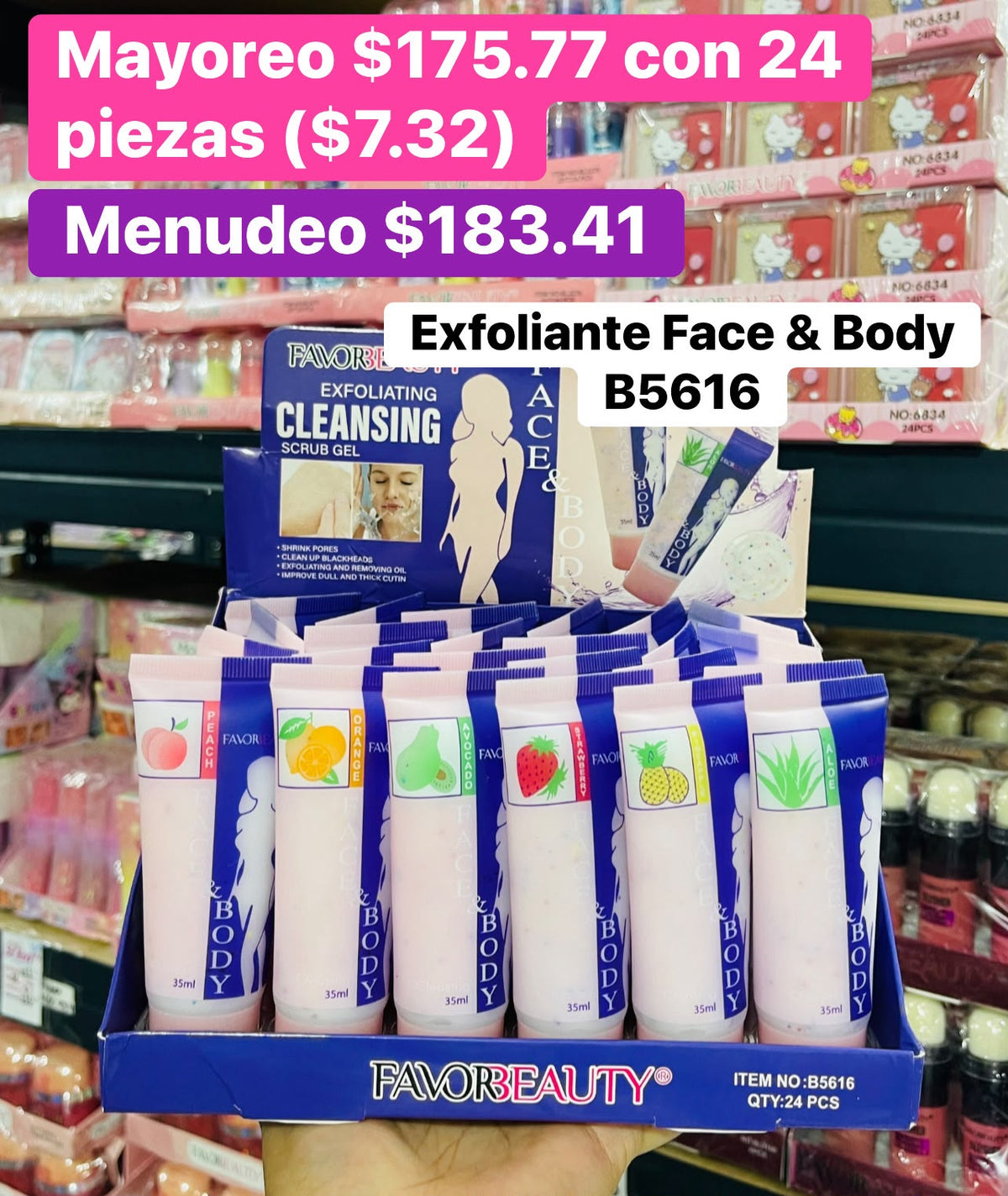 EXFOLIANTE B5616 B/24