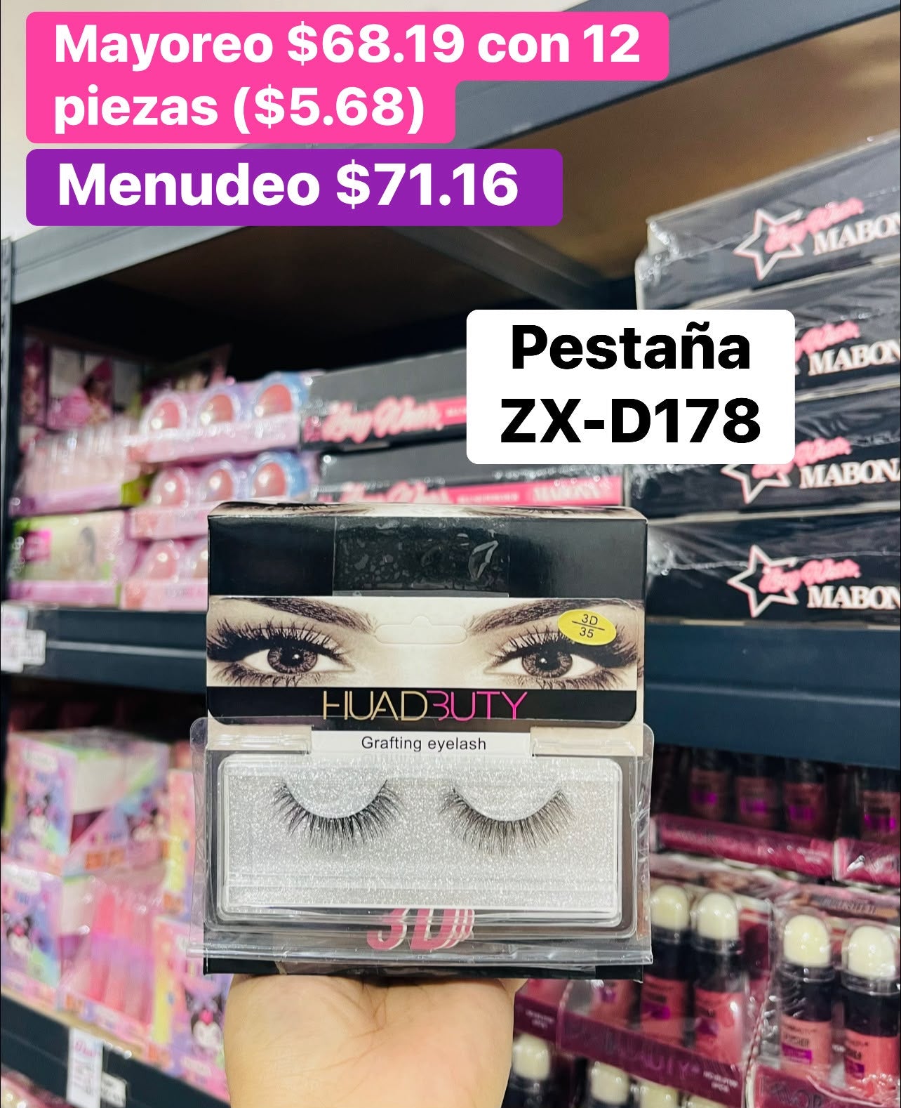 PESTAÑA ZX-D178 B/12