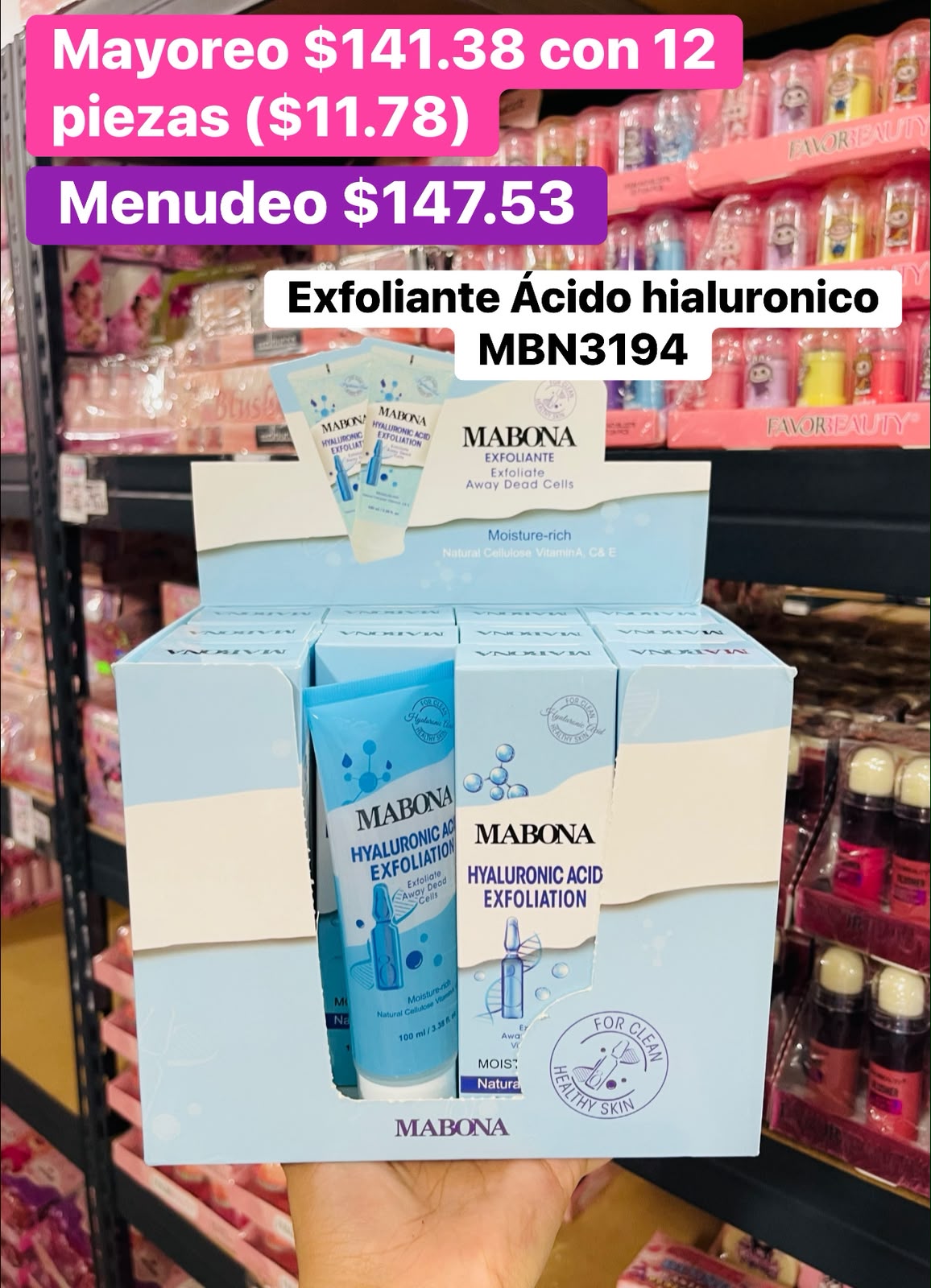 EXFOLIANTE AH MBN3194 B/12
