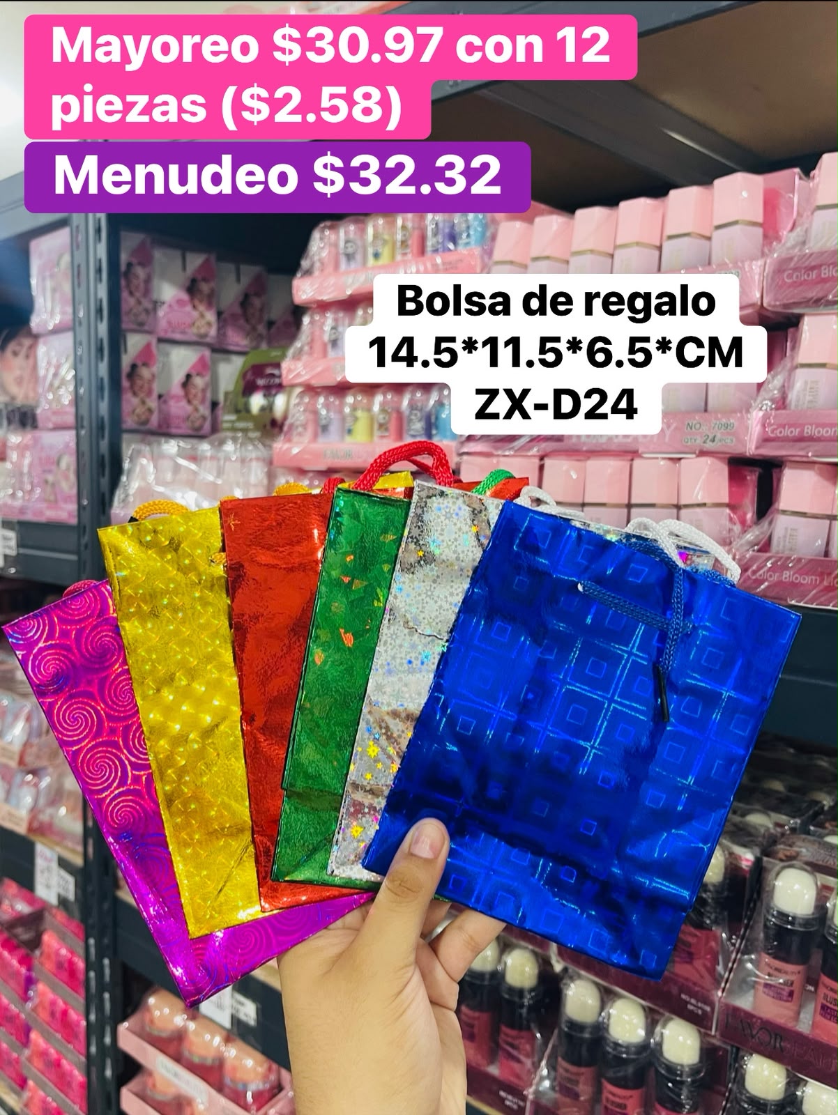BOLSA REGALO ZX-D24 B/12