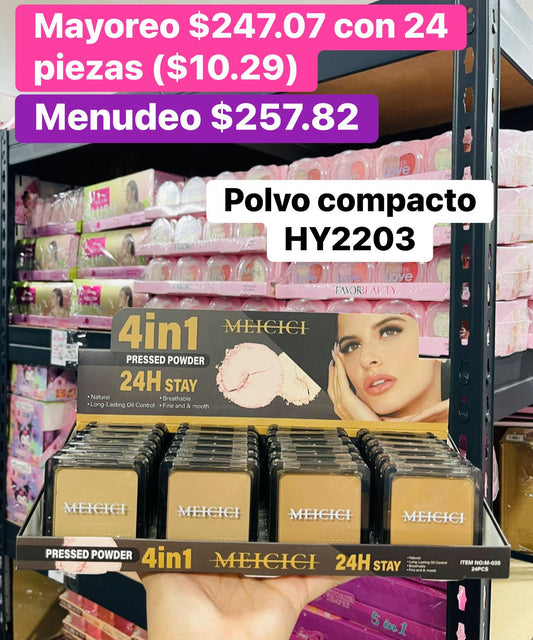 POLVO COMPACTO HY2203 B/24