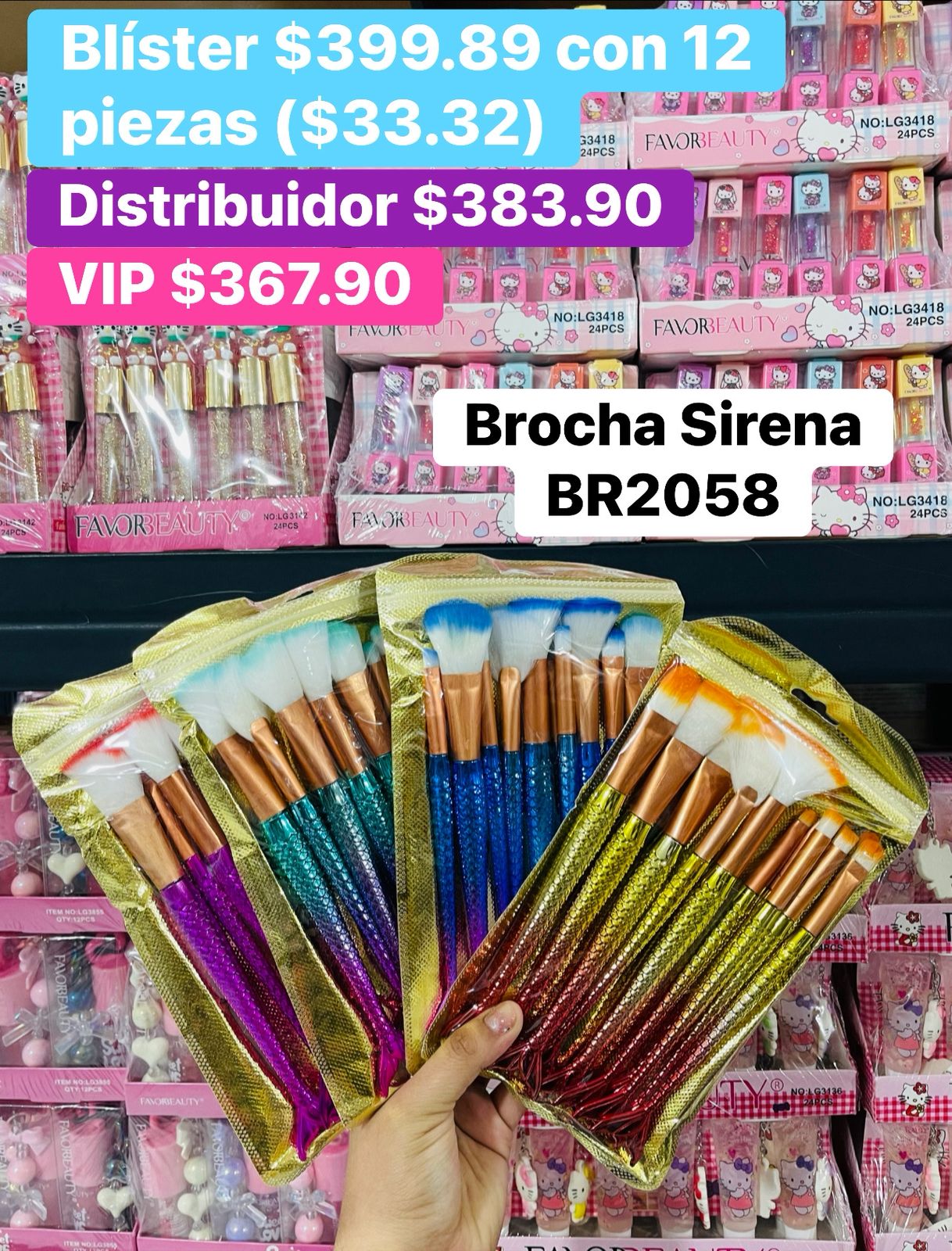 BROCHA BR2058 B/12