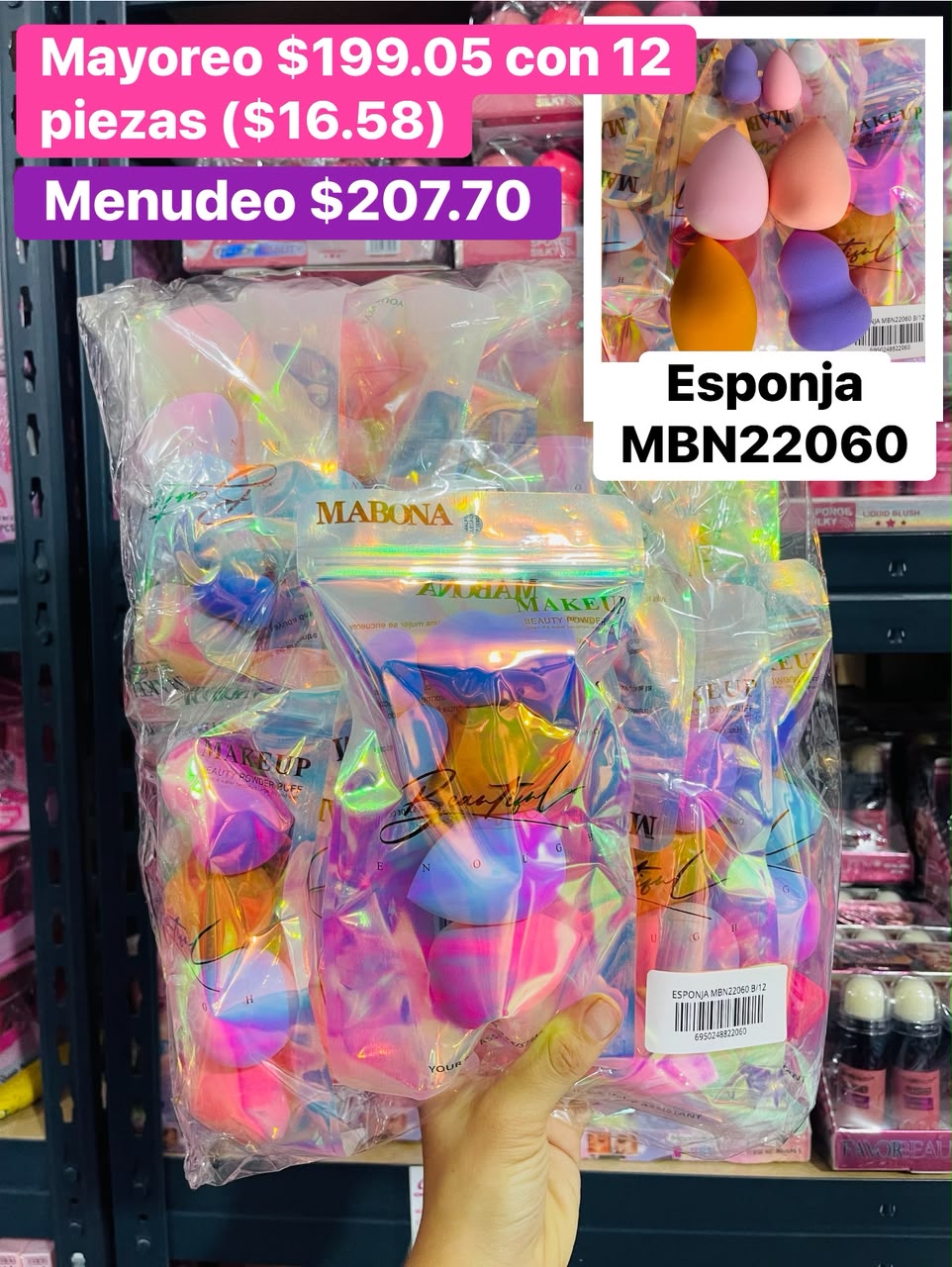 ESPONJA MBN22060 B/12