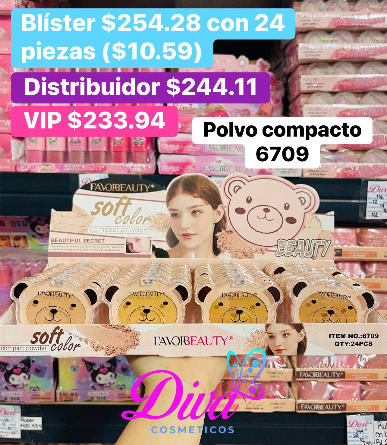 POLVO COMPACTO 6709 B/24