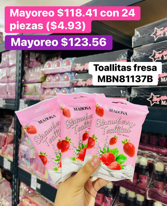 TOALLITAS DESMAQUILLANTES MBN81137B B/24