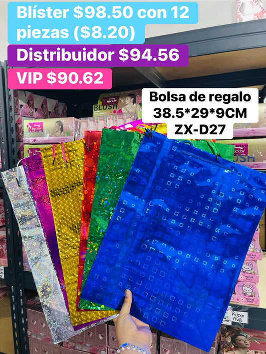 BOLSA DE REGALO ZX-D27 B/12