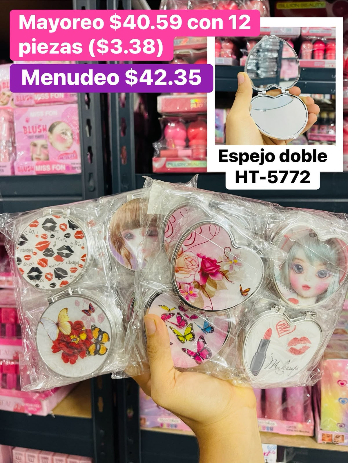 ESPEJO HT-5772 B/12
