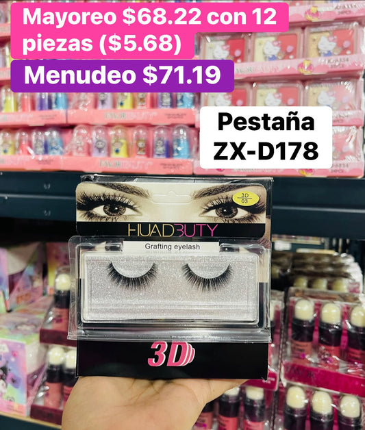 PESTAÑA ZX-D178 B/12