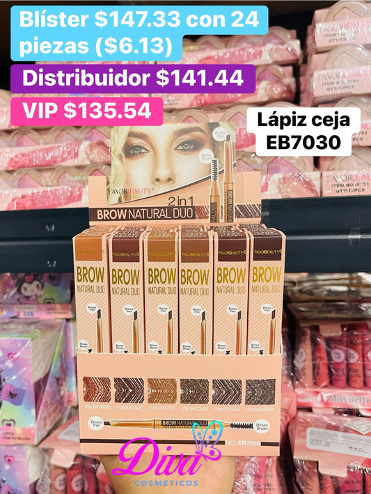 LAPIZ NATURAL DUO EB7030 CEJA B/24