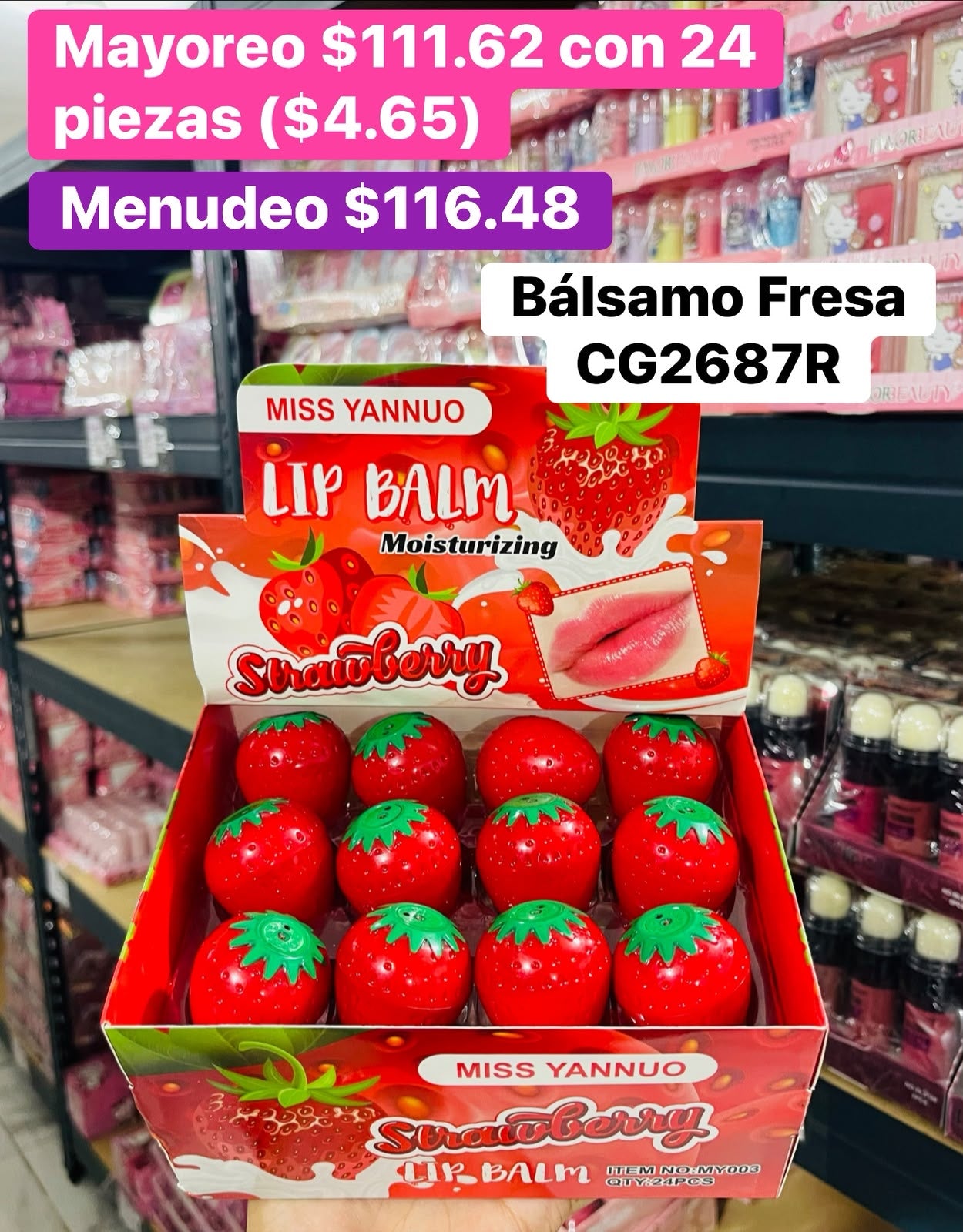 BALSAMO CG2687R B/24