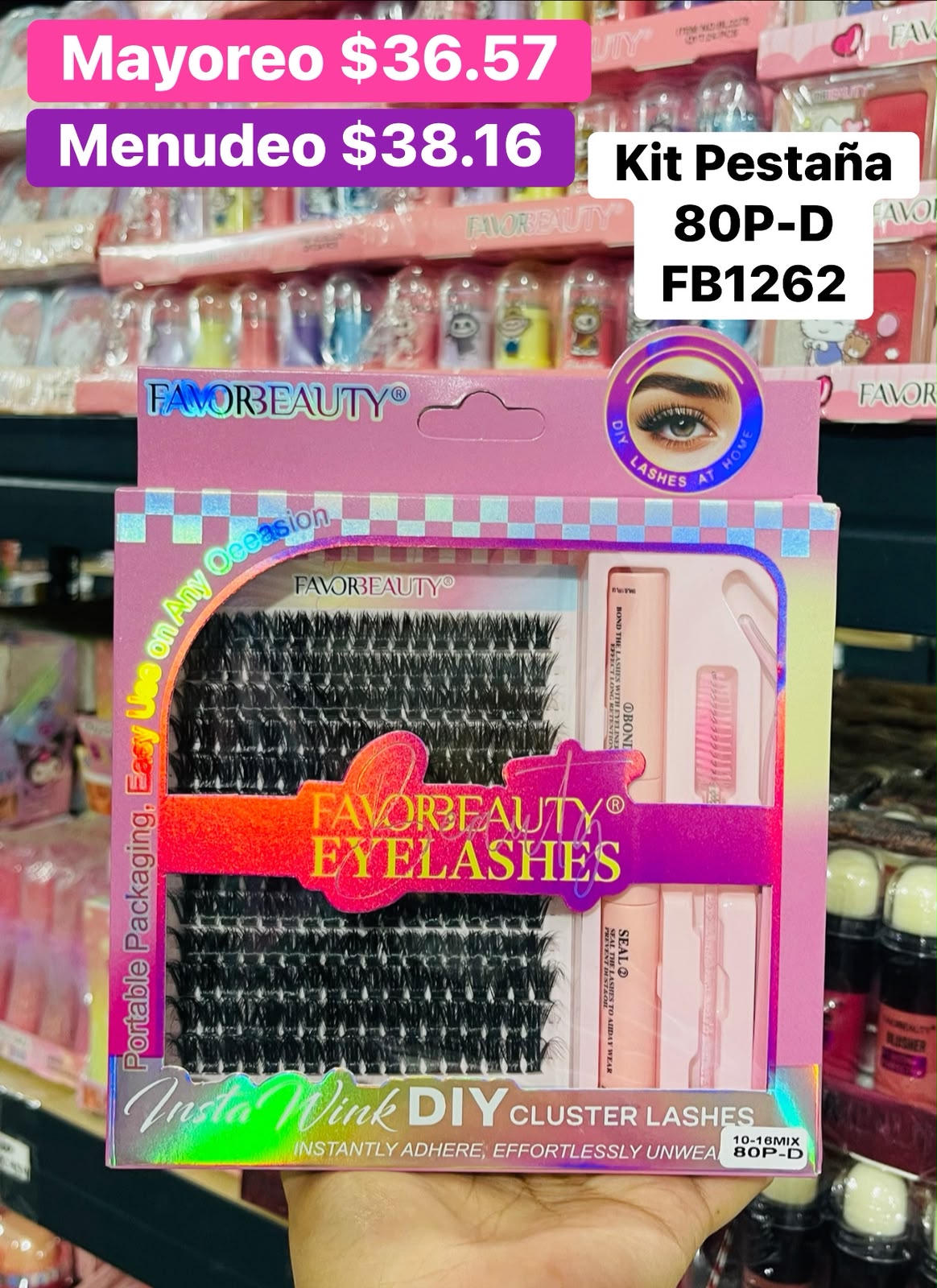 KIT PESTAÑA FB1262