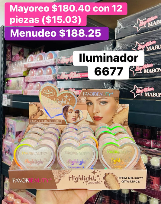 ILUMINADOR 6677 B/12