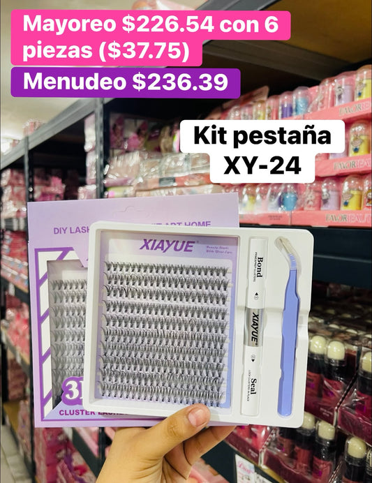 KIT PESTAÑA XY-24 B/6