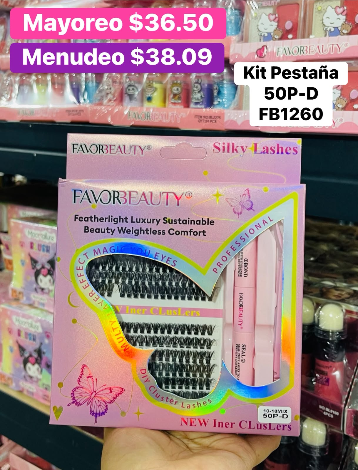 KIT PESTAÑA FB1260
