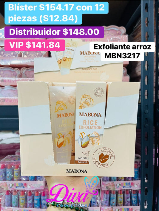 EXFOLIANTE ARROZ MBN3217 B/12