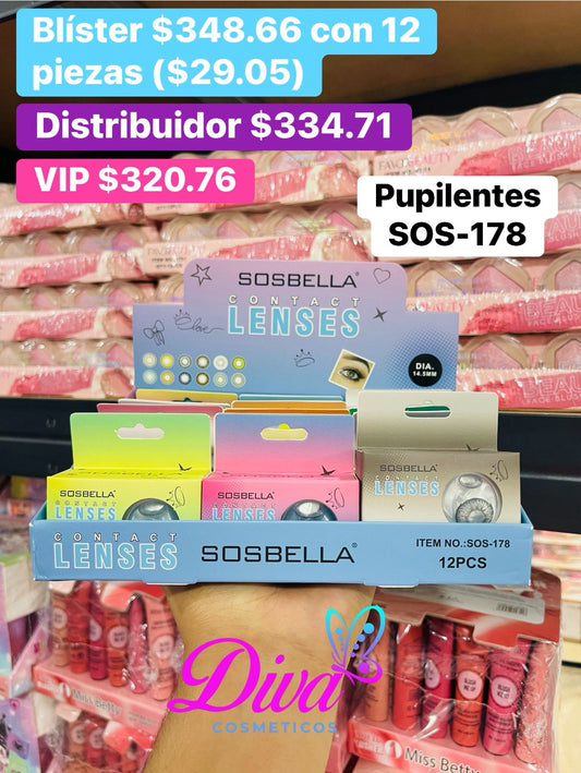 PUPILENTES SOS-178 B/12