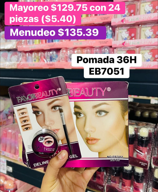 POMADA CEJA EB7051 B/24