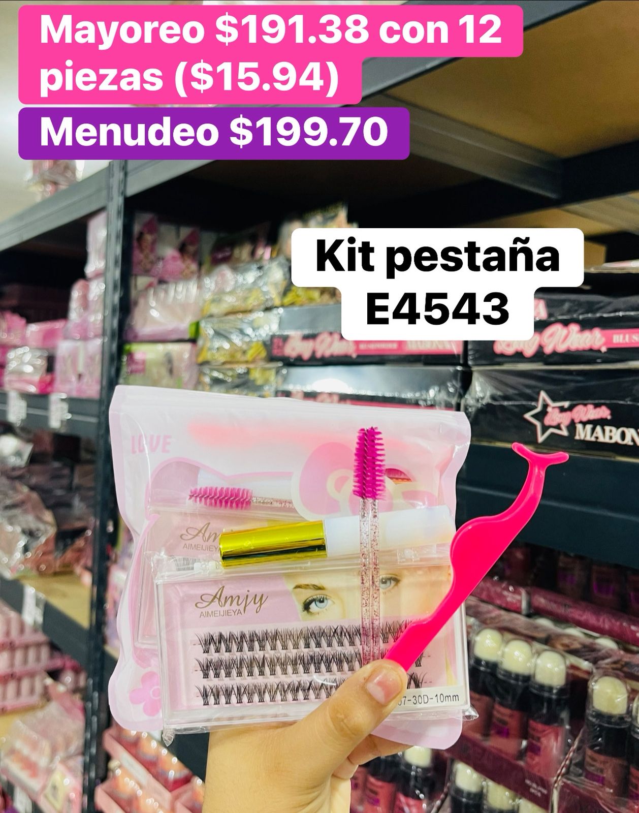 KIT PESTAÑAS E4543 B/12