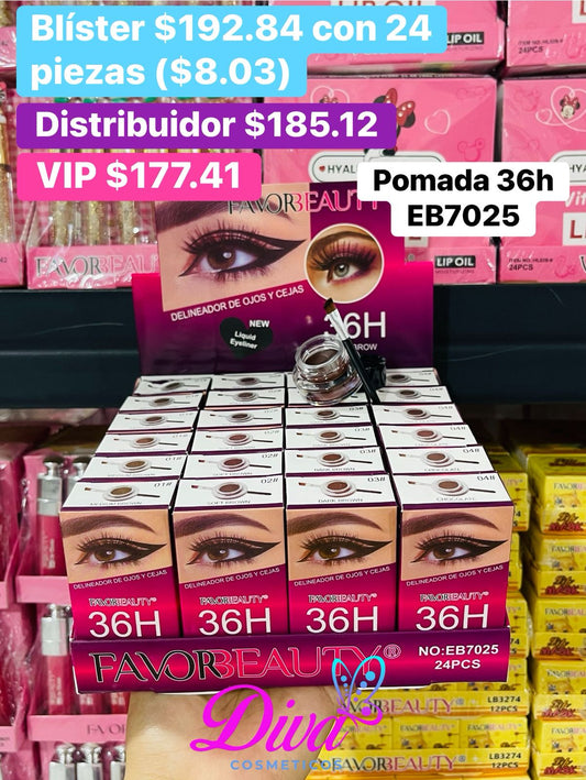 POMADA CEJA EB7025 B/24