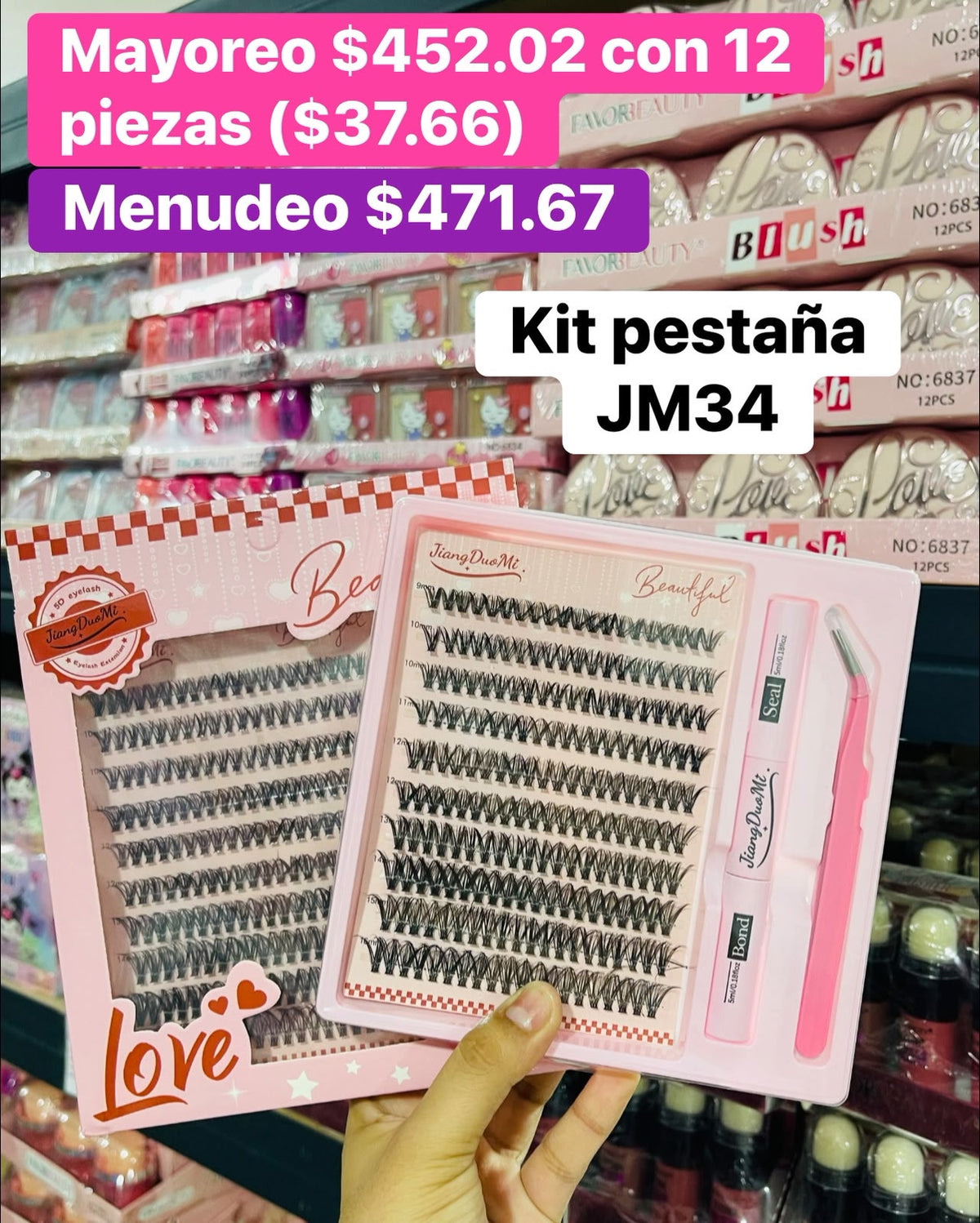 KIT PESTAÑA B/12