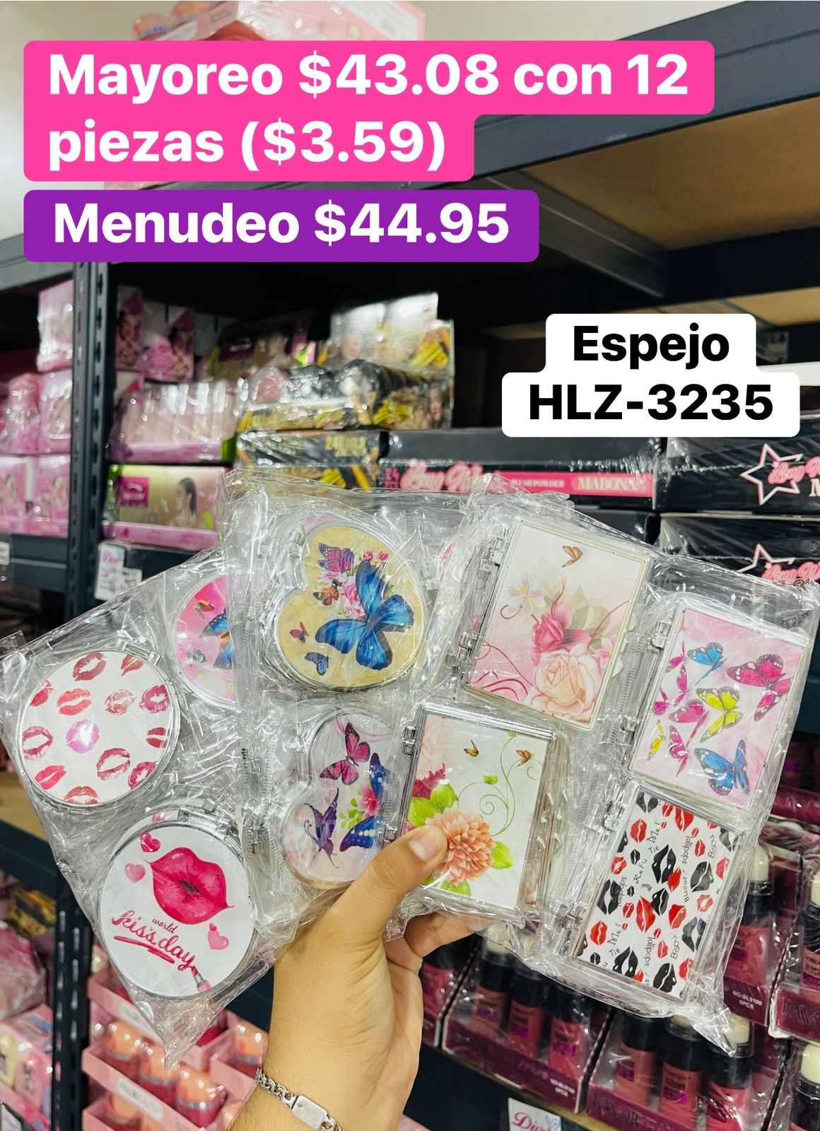 ESPEJO HLZ-3235 B/12