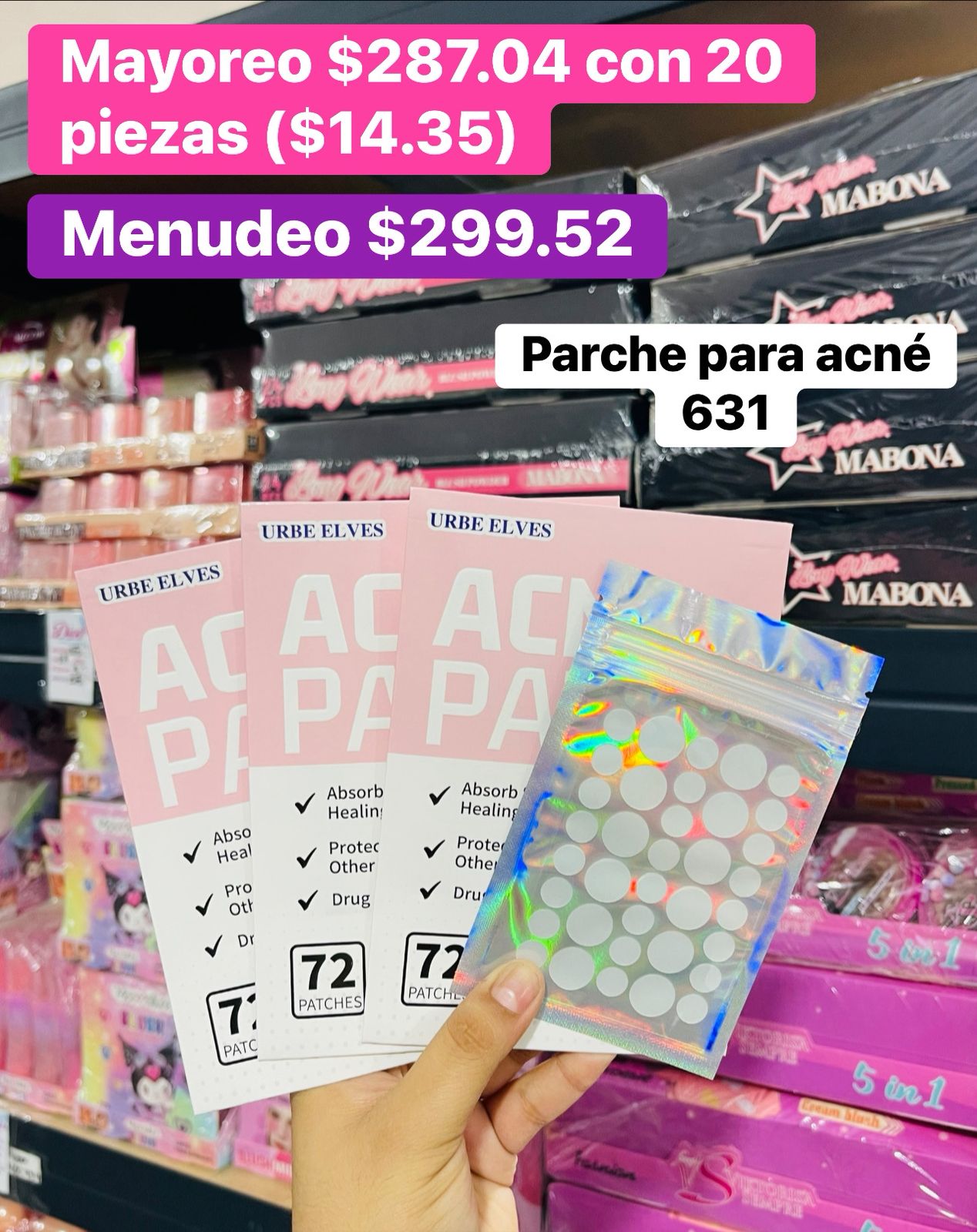 PARCHE ACNE B/20