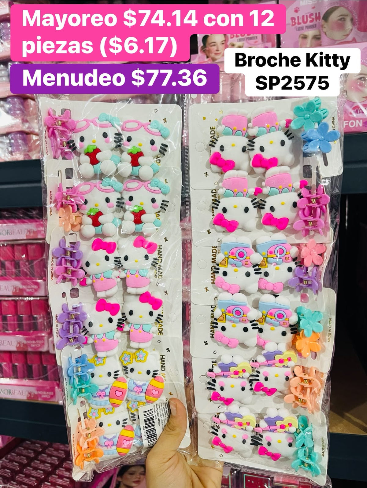 BROCHE KITTY SP2575 B/12