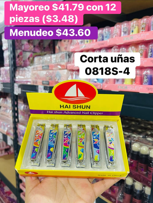 CORTA UÑAS 0818S-4 B/12