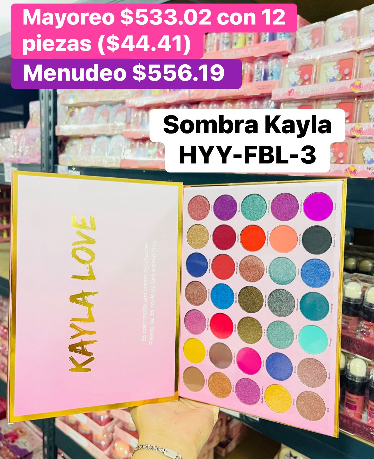 SOMBRA KAYLA LOVE HYY-FBL-3 B/12