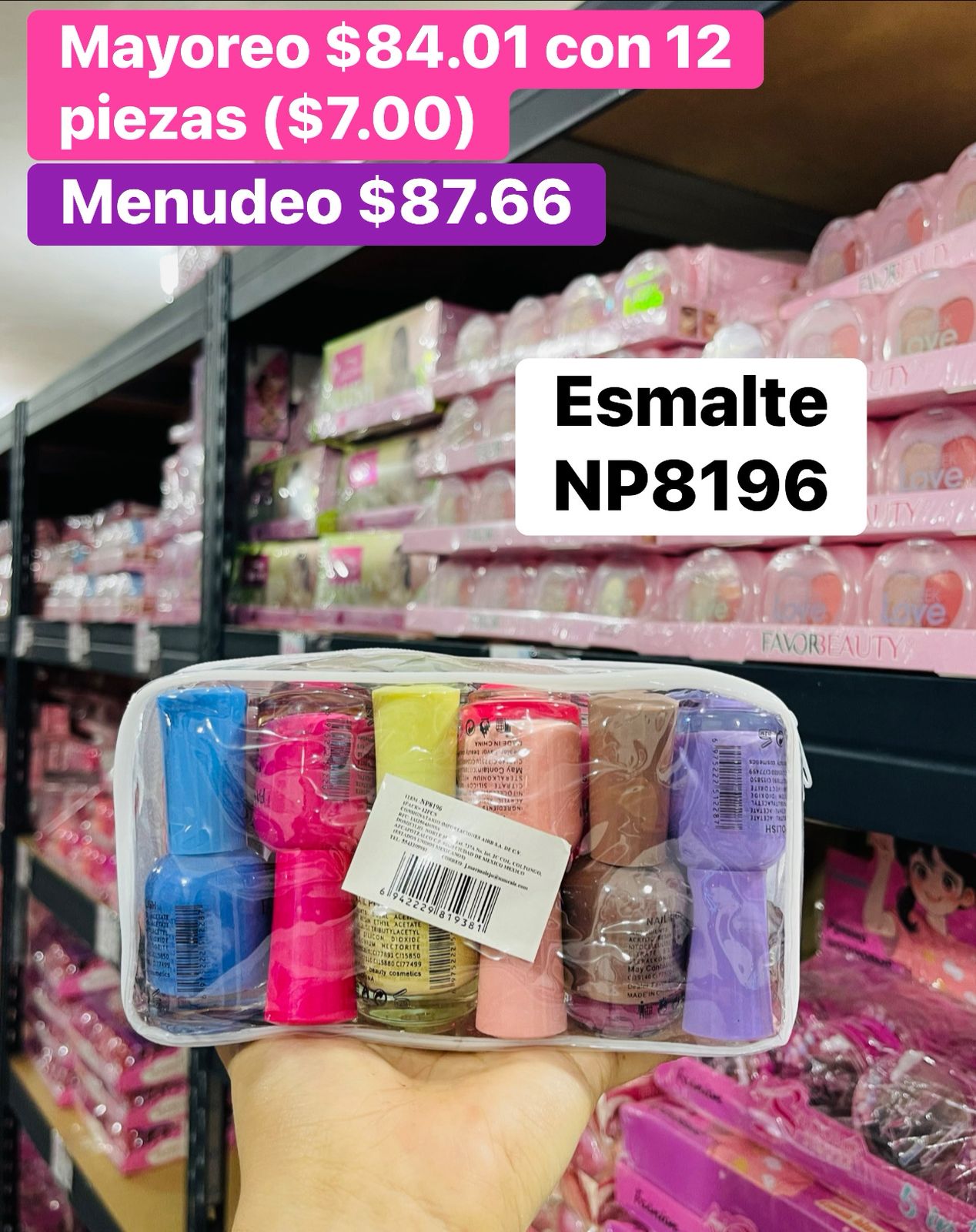 ESMALTE NP8196 B/12