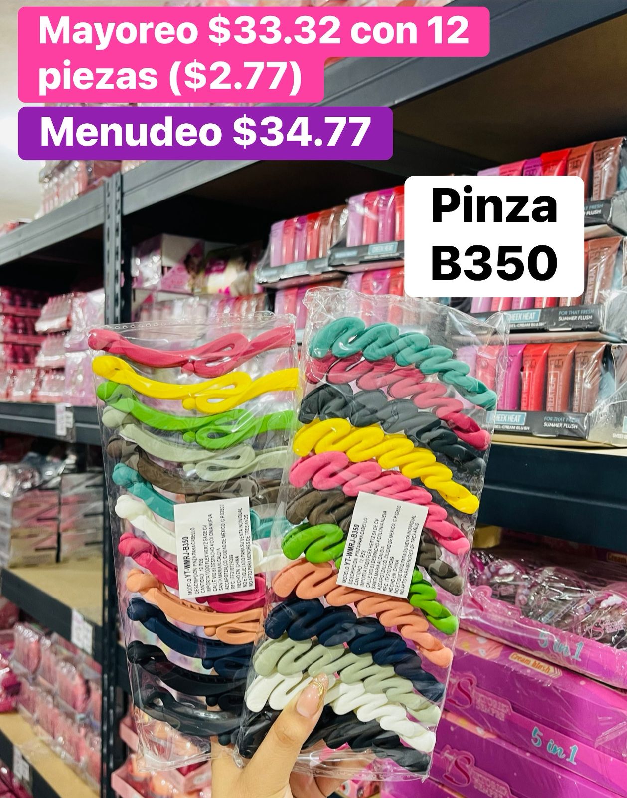 PINZA B350 B/12