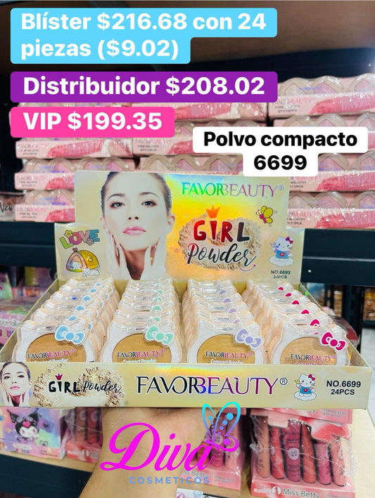 POLVO COMPACTO 6699 B/24