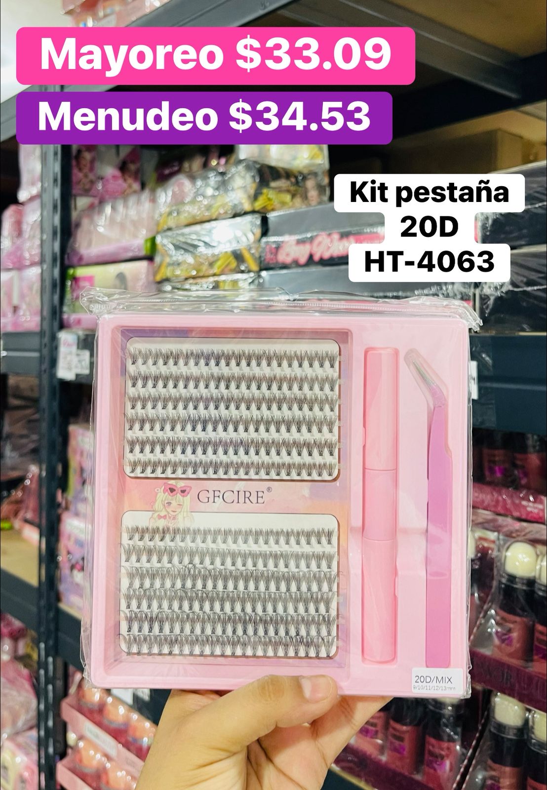 KIT PESTAÑA HT-4063
