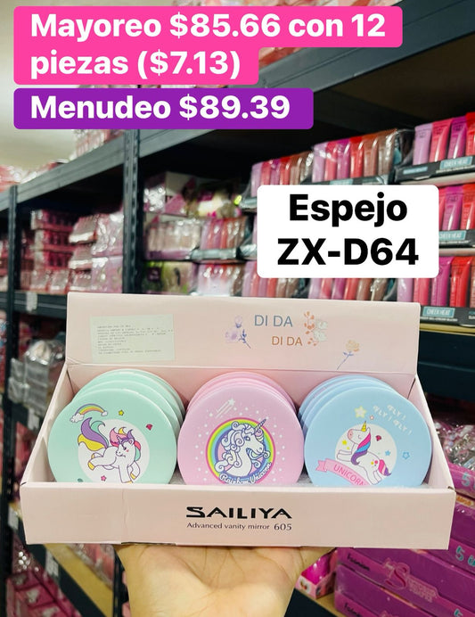 ESPEJO ZX-D64 B/12