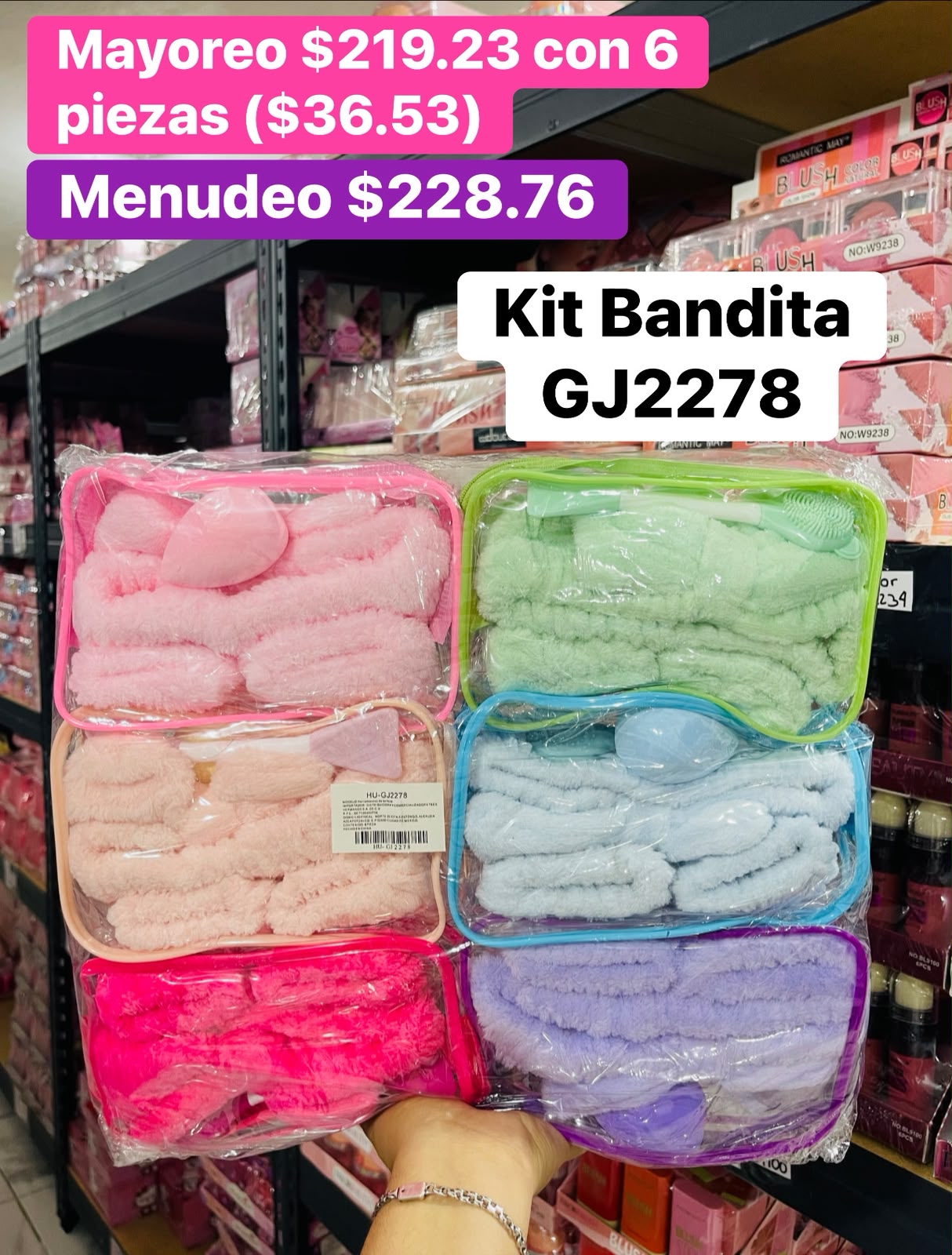 KIT BANDITA GJ2278 B/6
