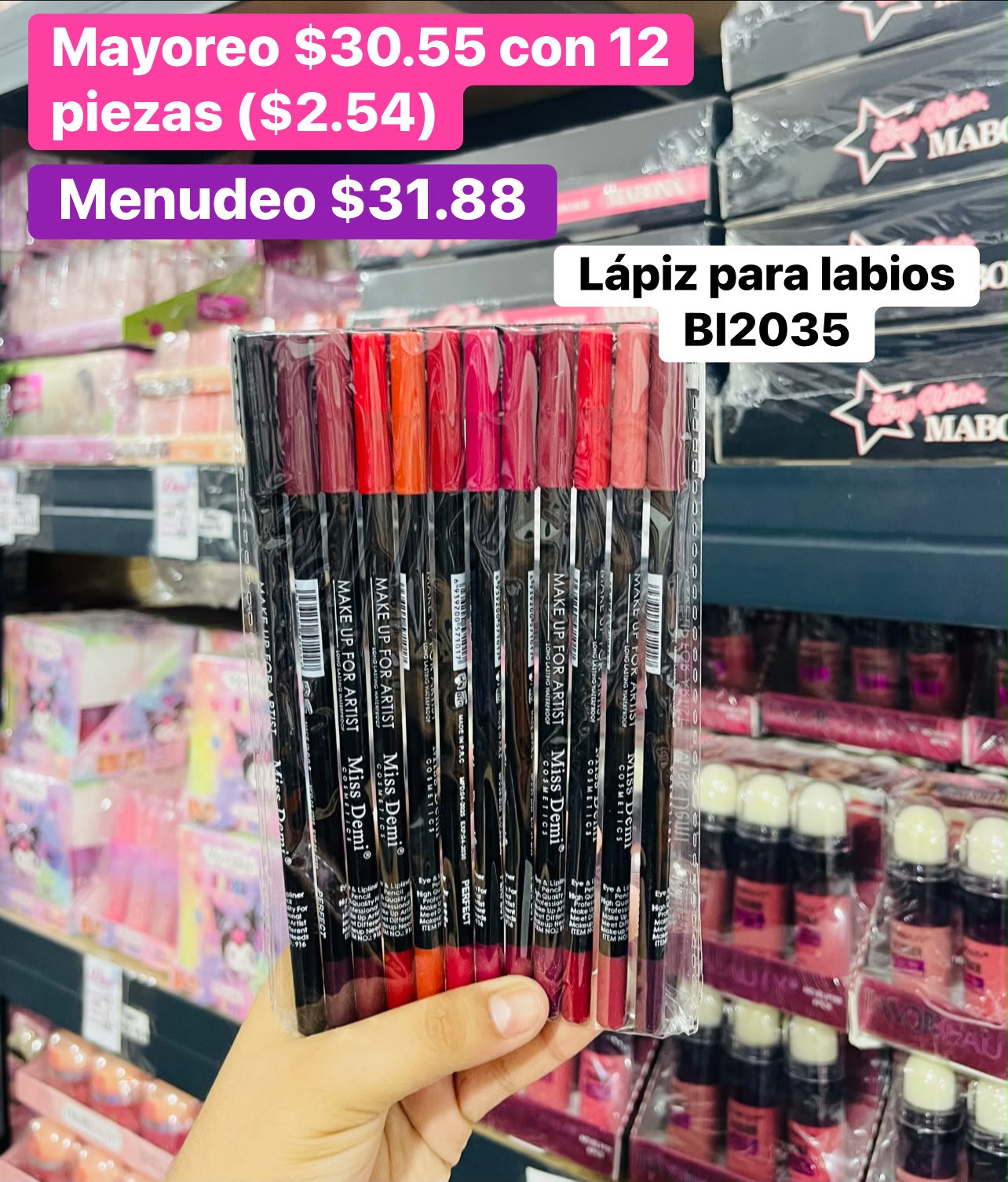 LAPIZ LABIO BI2035 B/12