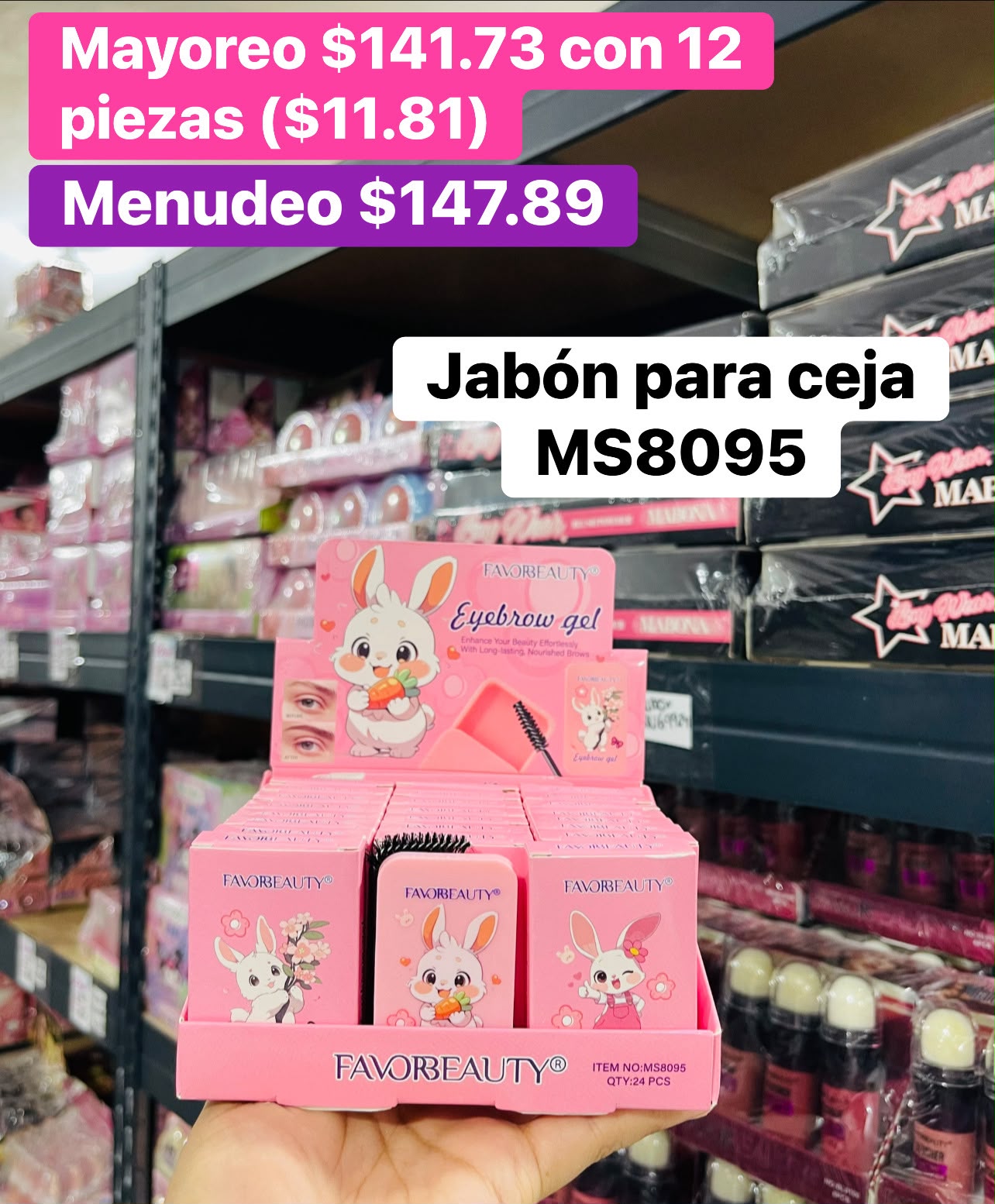JABON CEJA MS8095 B/24